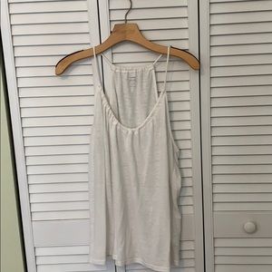 Old Navy Large Cream Relaxed Tank